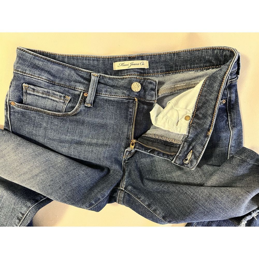 Mavi Ankle Women's Denim‎ Jeans Size 28 Blue High Rise RN 95767 - Picture 5 of 9
